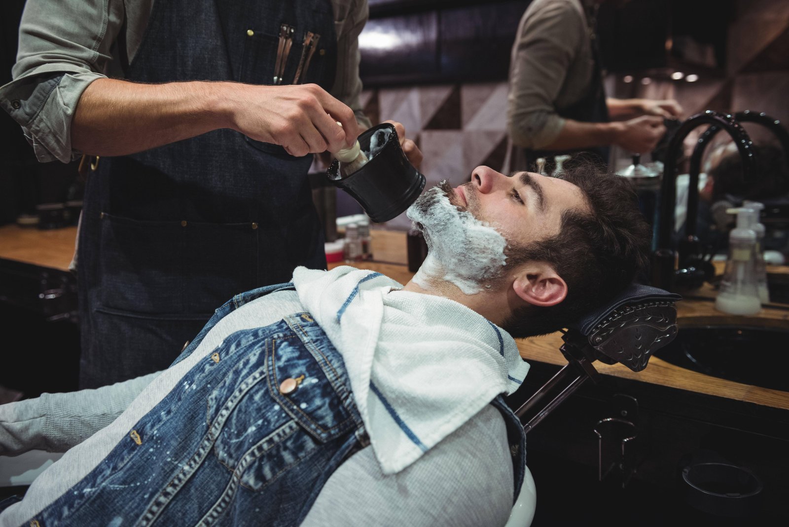 Hot Towel Shave Bliss at   KURDISH BARBERS 